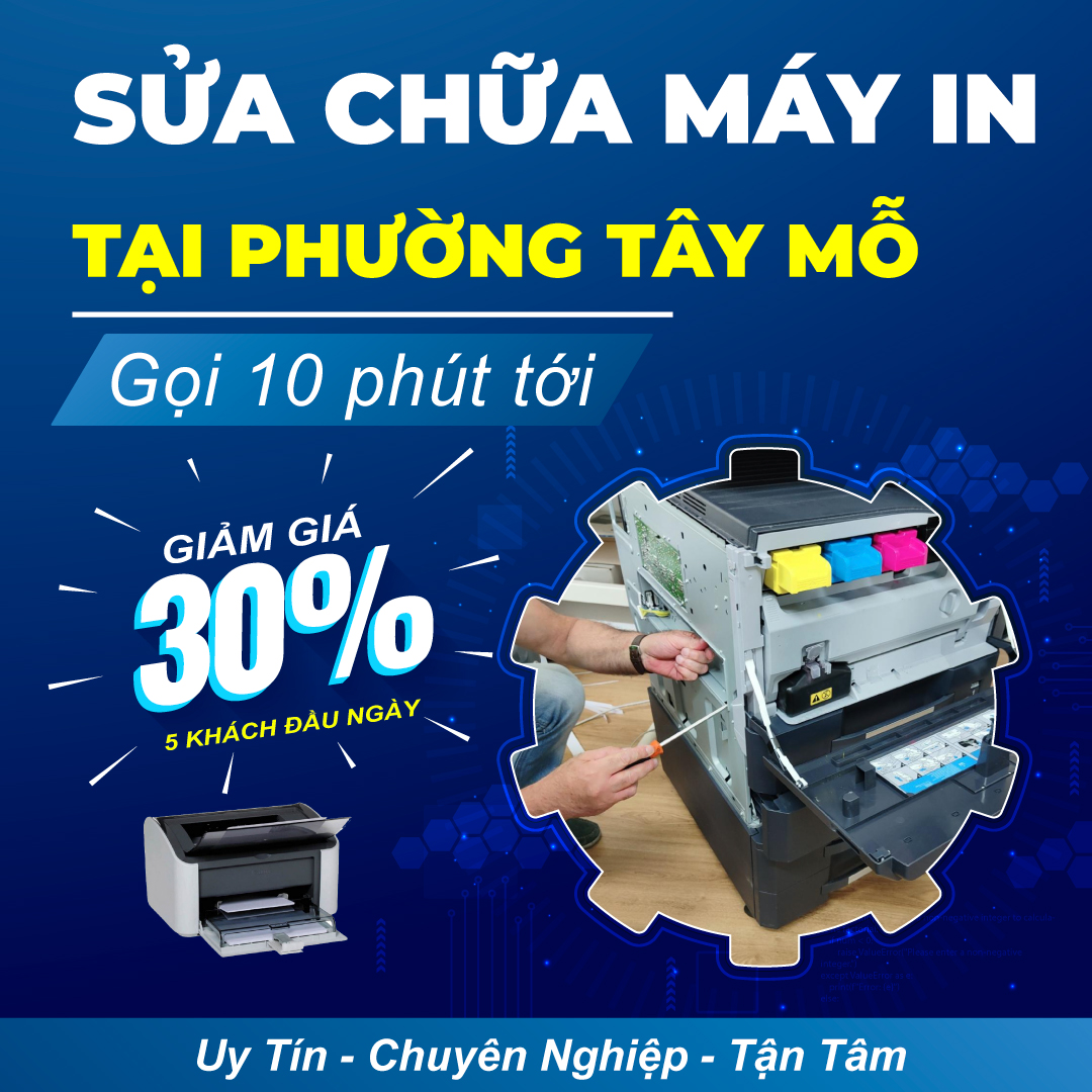 Sửa-máy-in-tại-Phường-Tây-Mỗ